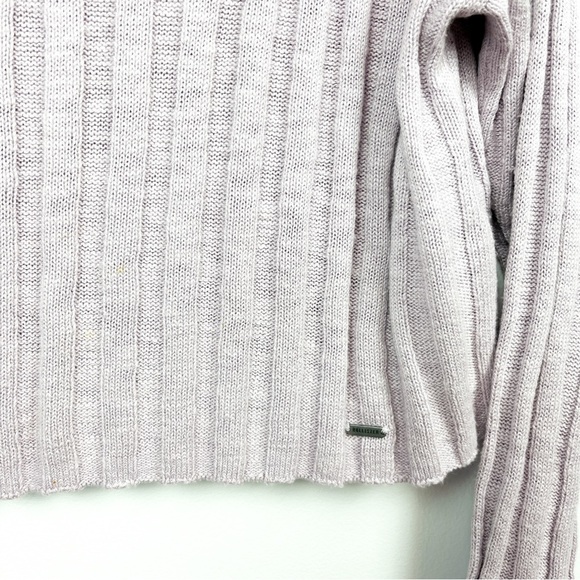Hollister Long Sleeve Dusty Lavender Top - Picture 6 of 8